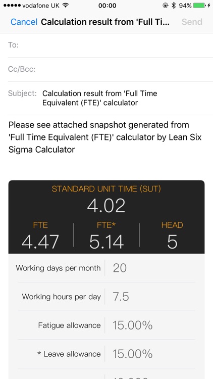 Lean Six Sigma Calculator screenshot-3