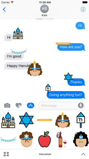 Hanukkah Sticker Set(圖1)-速報App