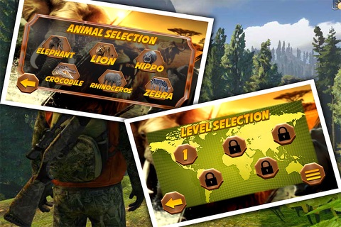 Blitz Safari Hunting- Wild Animals Shooting 3d screenshot 3