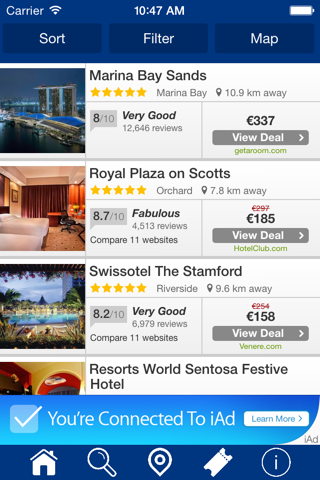 Vienna Hotels + Compare and Booking Hotel for Tonight with map and travel tour screenshot 3