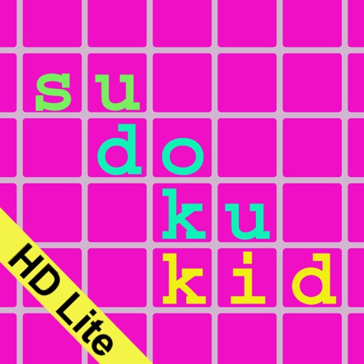 Kid Sudoku HD lite iOS App