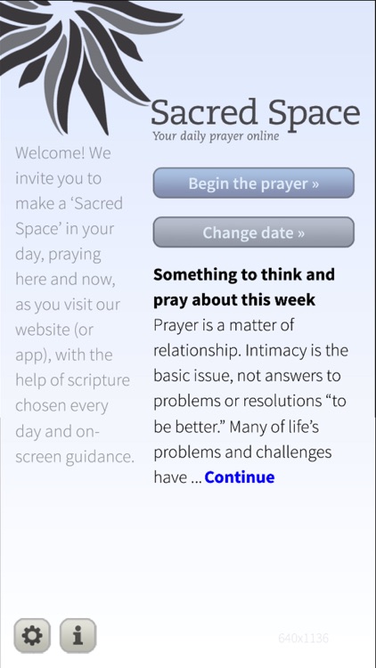 Sacred Space Daily Prayer