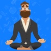 Hipster Look Expressions Stickers