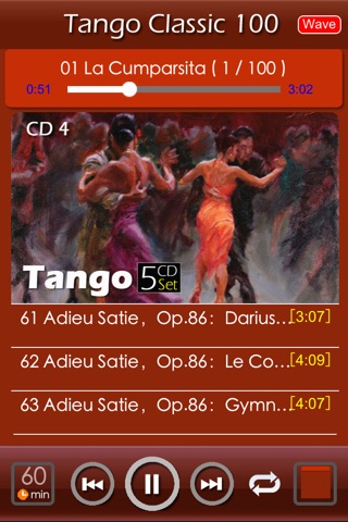[5 CD] Tango Classic 100％ - Tango Argentino screenshot 3