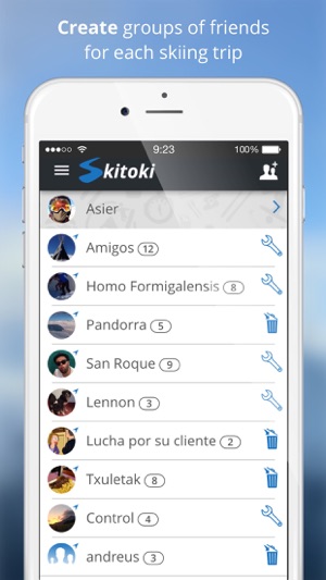 Skitoki: world ski trails, GPS sharing and stats(圖3)-速報App