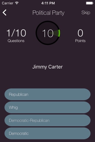 United States Presidents Quiz screenshot 2