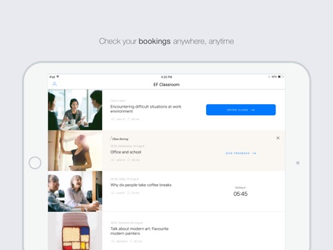 EF Classroom screenshot 2