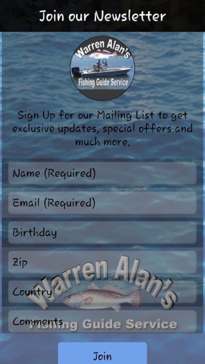 Warren Alan's Fishing Guide Service screenshot-3