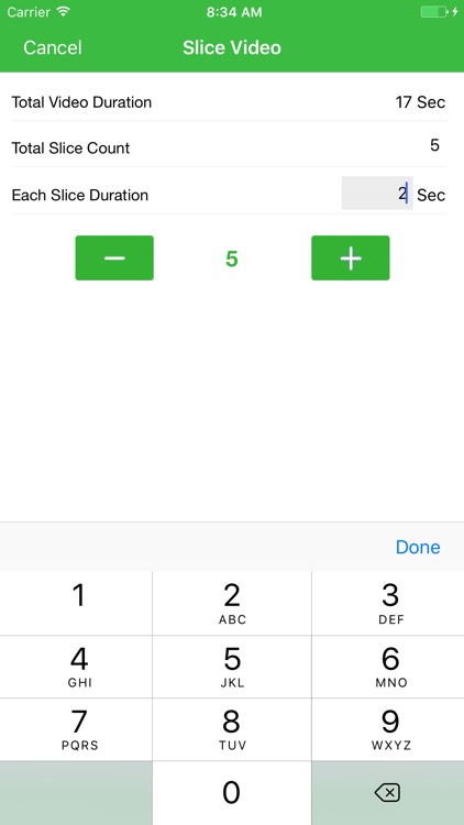 Video Slicer for iPhone and iPad screenshot-3