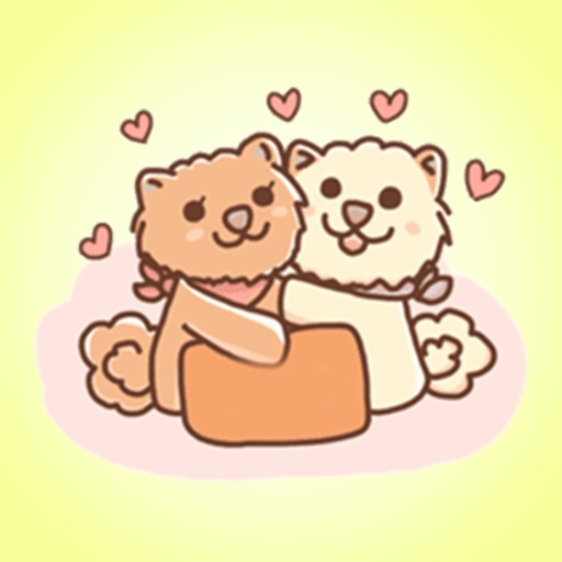 Cute Chow Chow > Stickers for iMessage icon