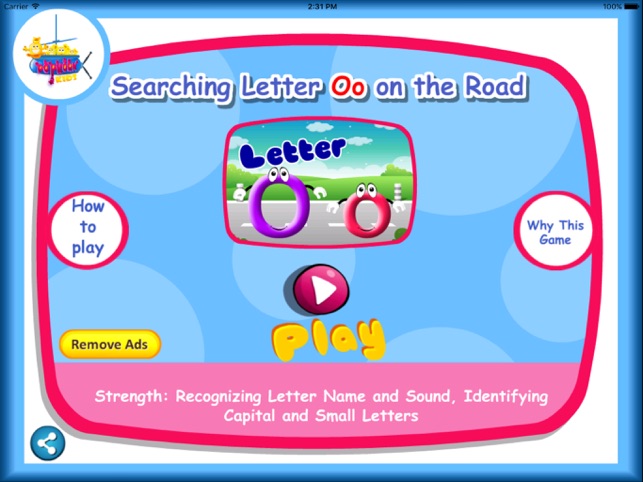 Letter Oo is Out