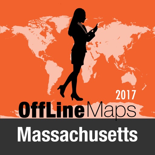 Massachusetts Offline Map and Travel Trip Guide icon