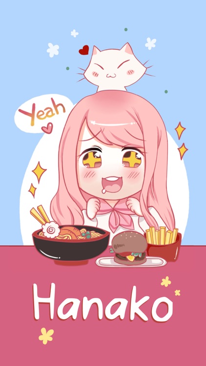 Hanako stickers