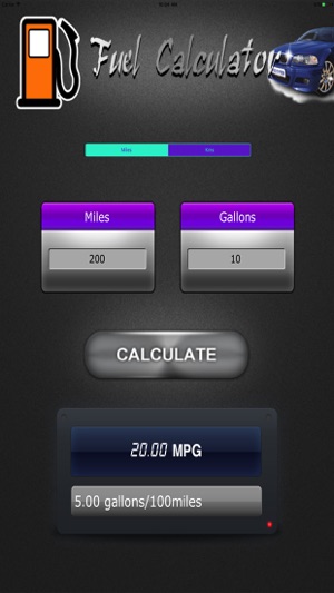 Fuel Efficiency Check HD