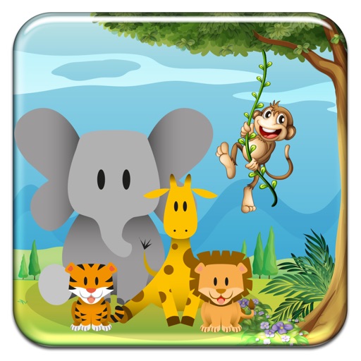 Zoo Animal Match Puzzle - Fun Safari Board Challenge FREE Icon