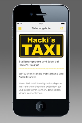 Hackis Taxiruf screenshot 3