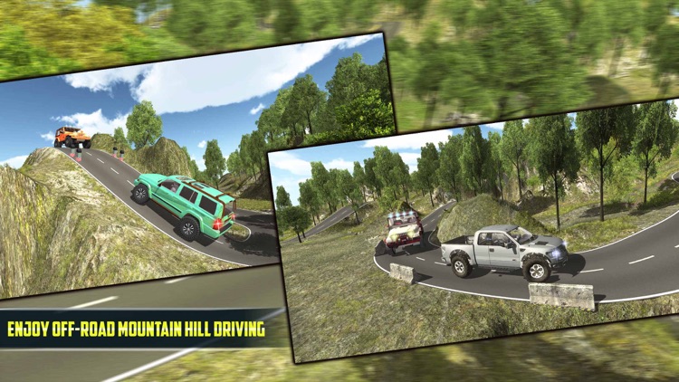 4X4 Offroad Jeep Mountain Hill screenshot-3