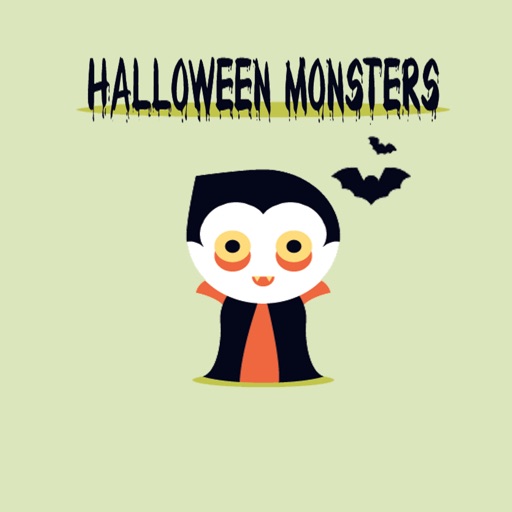 Halloween Stickers - Funny Halloween Monsters