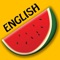 Kids easy learning fruit names in English