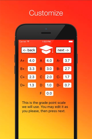 Simple Grade : Calculator screenshot 4