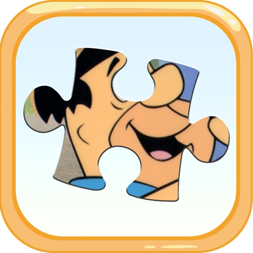 Cartoon Jigsaw Puzzles Box for The Flintstones iOS App