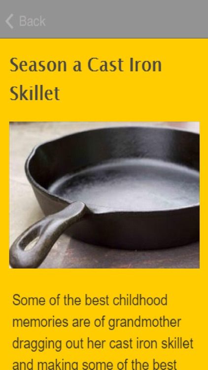 How To Season A Cast Iron Skillet