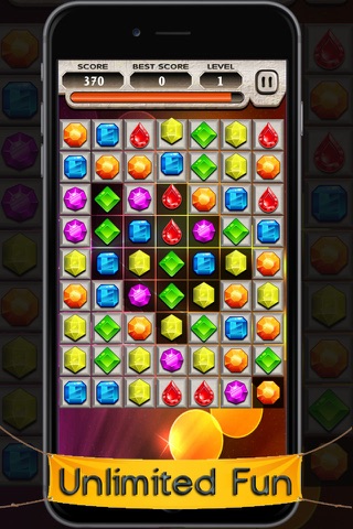 Gem Match Sliding Puzzle Game screenshot 3