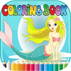 Activities of Mermaid Animal Coloring Book - for Kids