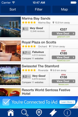 Verona Hotels + Compare and Booking Hotel for Tonight with map and travel tour screenshot 3