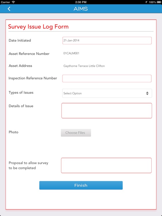 Ancillary Inspections App screenshot-4