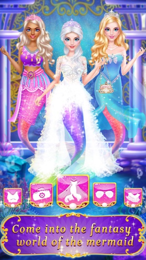 Mermaid Salon - Beauty Makeup & Dress up(圖4)-速報App