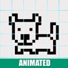 Pixel Dog Animated Stickers!