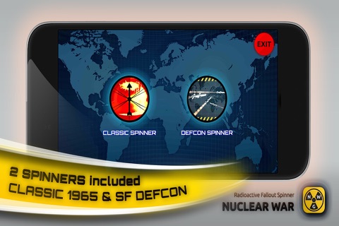 Nuclear War Spinner screenshot 3