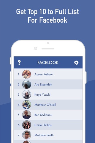 Look Who's Profile - FaceLook screenshot 2
