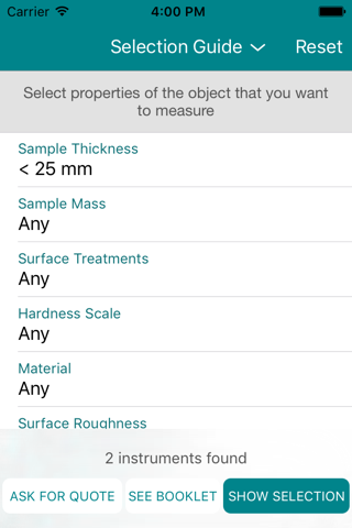 Proceq Hardness screenshot 3