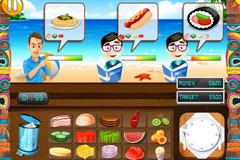 Beach Restaurant Cooking screenshot 2