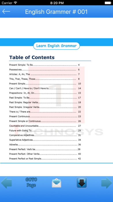 How to cancel & delete Learn English Grammer from iphone & ipad 1