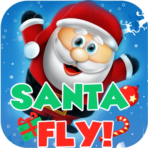 Santa Fly Noel Chrismast Game Icon