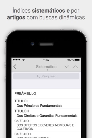 Vade Mecum de Direito (iPhone) screenshot 3