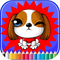 Dog and Friends coloring book - for kid