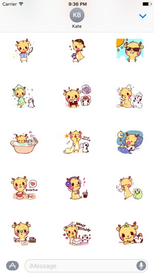 Deer And Penguin Sticker(圖1)-速報App