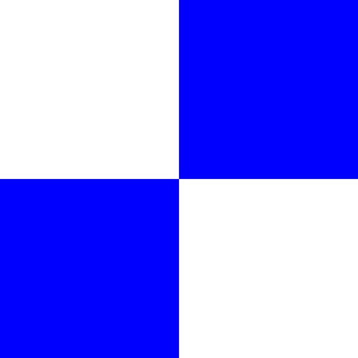 Step Blue Tiles Icon