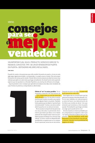 Revista Entrepreneur screenshot 3