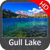 Lake Gull Michigan HD GPS fishing chart offline