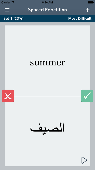 Learn Arabic - AccelaStudy Screenshot 3