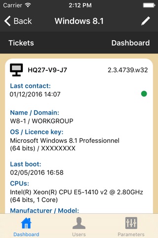 LOGIX Dashboard screenshot 4