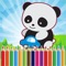 Panda Coloring for Preschoolers