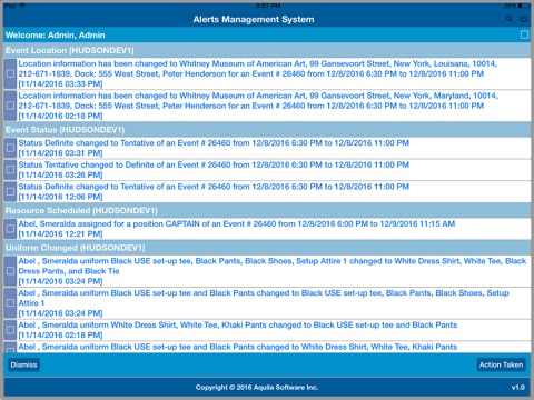 Alerts Management System screenshot 2