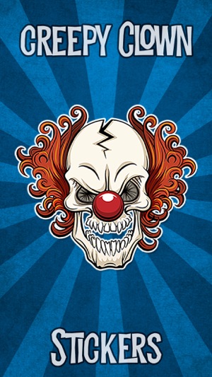 Creepy Clown Stickers(圖1)-速報App