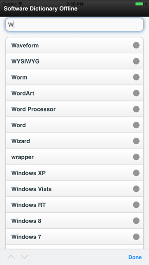 Software Dictionary Offline